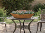 Garden Planter 5 pcs Rusty 50 x 50 x 15 cm Weathering Steel 873837