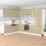 Bottom Cabinet Lyon Sonoma Oak 80x46x81.5 cm Engineered Wood 849612