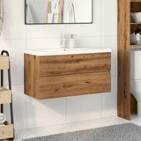 Sink Cabinet with Built-in Basin Artisan Oak 3328926