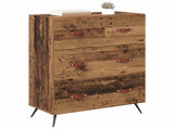Chest of Drawers Old Wood 69.5 x 34 x 90 cm Engineered Wood 881486