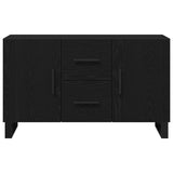 Sideboard Black Oak 100 x 36 x 60 cm Engineered Wood 862960
