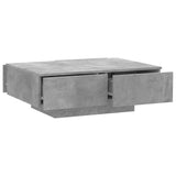Coffee Table Concrete Grey 90x60x31 cm Engineered Wood 804179