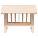 Rabbit Hay Feeder 44x33x33 cm Solid Wood Fir 172425