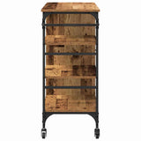 Kitchen Trolley Old Wood 87.5 x 39 x 84.5 cm Engineered Wood 871663