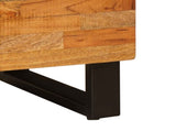 Side Cabinet Brown 80 x 33 x 75 cm Solid Mango Wood 4018323