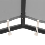 Gazebo 4x4 m Anthracite 44767