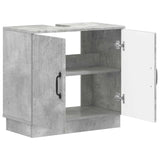 Bathroom Sink Cabinet HOORN Concrete Grey 59.5 x 31.5x 56 cm 897228