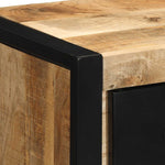 Bedside Cabinet 40x35x40 cm Solid Rough Wood Mango 4015949