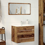 Bathroom Sink Cabinet Old Wood 60x38.5x48 cm Engineered Wood 862026