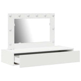 Dressing Table White 100 x 40 x 70 cm Engineered Wood 865235