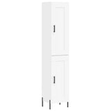 Highboard White 34,5x34x180 cm Engineered Wood 3200457