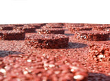 Fall Protection Tiles 18 pcs Rubber 50x50x3 cm Red 276271