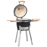 Kamado Barbecue Grill Smoker Ceramic 33 cm 41721