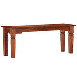 Bench 110 cm Solid Acacia Wood 286261