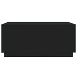 Coffee Table Black Engineered Wood Medium Coffee Table 839876