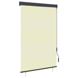 Outdoor Roller Blind 120x250 cm Cream 145965