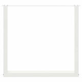 Dining Table Legs U-Shaped 2 pcs White 80x cm Steel 4013189
