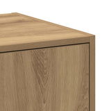 Apothecary Cabinet Artisian Oak 30x41x144.5 cm Engineered Wood 855177