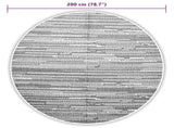 Outdoor Carpet ARAKIL Grey 200 cm PP 368484