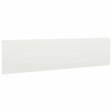 Lawn Edging 20 pcs 25 x 103 cm Steel White 860173