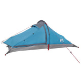 Backpacking Tent Blue 2-Person 185T Polyester with PU Coating 42018575