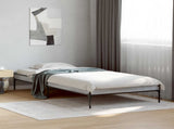 Bed Frame Grey Sonoma 80 x 200 cm Engineered Wood 8009131