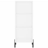 Highboard White 34,5x34x180 cm Engineered Wood 3200329