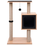 Cat Tree with Sisal Scratching Mat 82 cm 170922