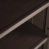 Garden Storage Cabinet Brown 65x45x172 cm PP Wood Look 151240