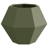 Planter Olive Green 50 x 50 x 40 cm Steel 884058