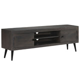 TV Cabinet Solid Mango Wood 140x30x45 cm 245910