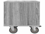 Bedside Table 2 pcs Grey Sonoma 40.5 x 40 x 48 cm 891067