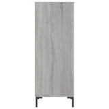 Sideboard Grey Sonoma 34.5x32.5x90 cm Engineered Wood 828738