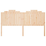 Bed Headboard 186x4x110 cm Solid Wood Pine 818485