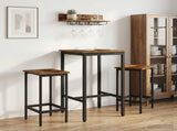 Bar Stool 2 pcs Old Wood 40 x 32 x 64 cm Engineered Wood 8006136