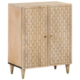 Side Cabinet 60x33x75 cm Solid Wood Mango 358250