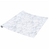 Furniture Stickers Self-Adhesive Marble White 90x500 cm PVC 3206487