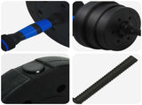 2-in-1 Dumbbell Set Black and Blue 121 x 19.5 x 19.5 cm 3403861