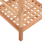 Bathroom Shelf 35.5x35.5x79 cm Solid Wood Walnut 350363