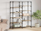 Bookshelf Artisan oak 100 x 32 x 170 cm Engineered wood 881891