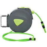 Automatic Retractable Water Hose Reel Wall Mounted 202 m 143897