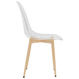 Dining Chairs 6 pcs Transparent PET 3082351