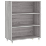 Highboard Grey Sonoma 69.5x32.5x180 cm Engineered Wood 3189555