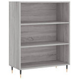 Highboard Grey Sonoma 69.5x34x180 cm Engineered Wood 3200055