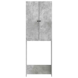 Toilet Cabinet ALKMAAR Concrete Grey 66 x 25.5 x 190 cm 896258