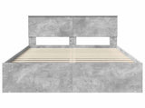 Bed Frame with Headboard Concerte 120 x 200 cm Solid Pine Wood 3410621