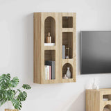 Hanging Cabinet Sonoma Oak 59 x 20 x 100 cm Engineered Wood 891366