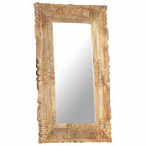 321636 Mirror 80x50 cm Solid Mango Wood