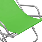 Rocking Chairs 2 pcs Steel Green 310339