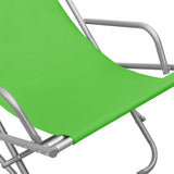 Rocking Chairs 2 pcs Steel Green 310339